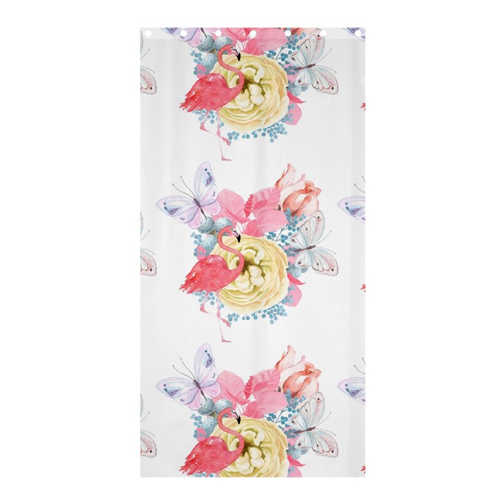 Flamingos Shower Curtain 36  x 72  (Stall) 