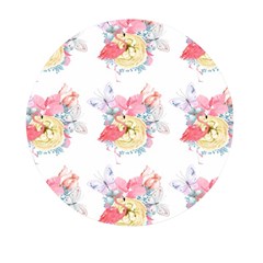 Flamingos Mini Round Pill Box (pack Of 3)