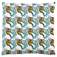 Nature Birds Standard Flano Cushion Case (one Side) by Sparkle