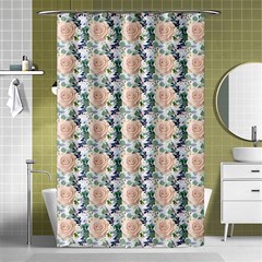 Flowers Pattern Shower Curtain 48  X 72  (small)  by Sparkle