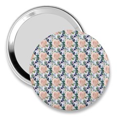 Flowers Pattern 3  Handbag Mirrors by Sparkle