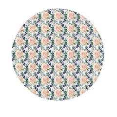 Flowers Pattern Mini Round Pill Box (pack Of 3) by Sparkle