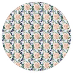 Flowers Pattern Round Trivet by Sparkle