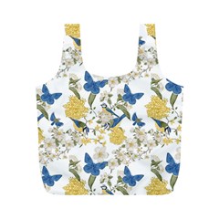 Birds Full Print Recycle Bag (m) by Sparkle