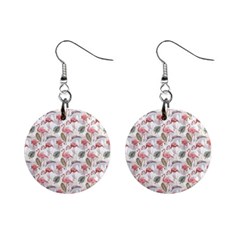 Flamingos Mini Button Earrings by Sparkle