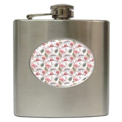 Flamingos Hip Flask (6 Oz) by Sparkle