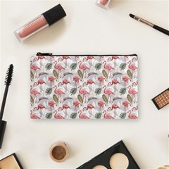 Flamingos Cosmetic Bag (small) by Sparkle