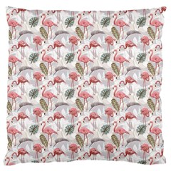 Flamingos Large Flano Cushion Case (two Sides) by Sparkle