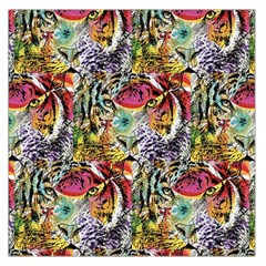 Tiger King Large Satin Scarf (square) by Sparkle