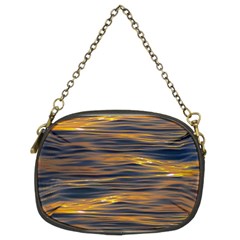 Sunset Waves Pattern Print Chain Purse (two Sides) by dflcprintsclothing