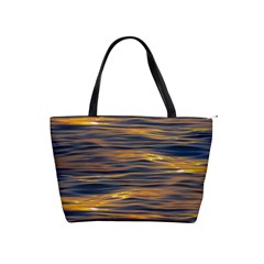 Sunset Waves Pattern Print Classic Shoulder Handbag by dflcprintsclothing