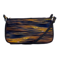 Sunset Waves Pattern Print Shoulder Clutch Bag by dflcprintsclothing