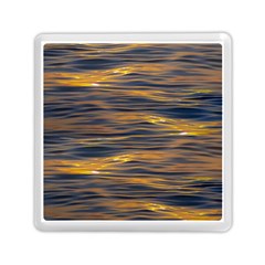 Sunset Waves Pattern Print Memory Card Reader (square)