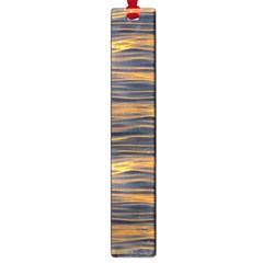 Sunset Waves Pattern Print Large Book Marks by dflcprintsclothing