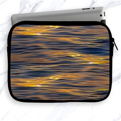 Sunset Waves Pattern Print Apple Ipad 2/3/4 Zipper Cases by dflcprintsclothing