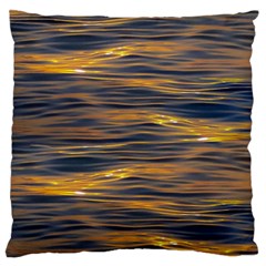 Sunset Waves Pattern Print Standard Flano Cushion Case (one Side) by dflcprintsclothing