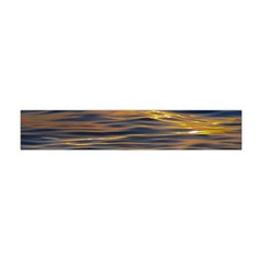 Sunset Waves Pattern Print Flano Scarf (mini) by dflcprintsclothing