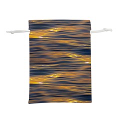 Sunset Waves Pattern Print Lightweight Drawstring Pouch (s) by dflcprintsclothing