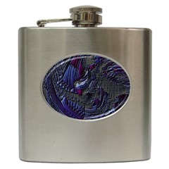 Braille Flow Hip Flask (6 Oz) by MRNStudios