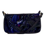 Braille Flow Shoulder Clutch Bag Front