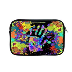 Crazy Multicolored Each Other Running Splashes Hand 1 Apple Macbook Pro 13  Zipper Case by EDDArt