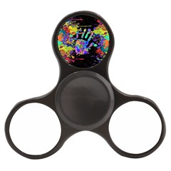 Crazy Multicolored Each Other Running Splashes Hand 1 Finger Spinner by EDDArt