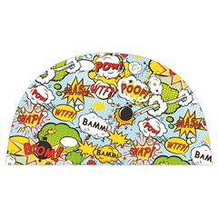 Comic Pow Bamm Boom Poof Wtf Pattern 1 Anti Scalding Pot Cap by EDDArt