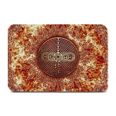 Chartres Double Infinity Antique Mandala Plate Mats by EDDArt