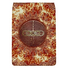 Chartres Double Infinity Antique Mandala Removable Flap Cover (s) by EDDArt