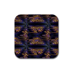 Abstract Art - Adjustable Angle Jagged 1 Rubber Coaster (square) by EDDArt