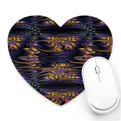 Abstract Art - Adjustable Angle Jagged 1 Heart Mousepads by EDDArt