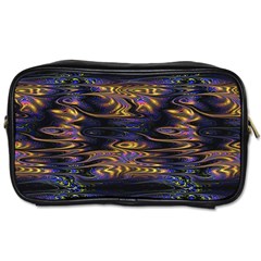 Abstract Art - Adjustable Angle Jagged 1 Toiletries Bag (one Side) by EDDArt