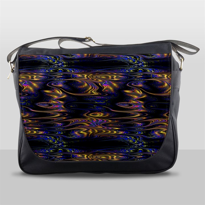 Abstract Art - Adjustable Angle Jagged 1 Messenger Bag