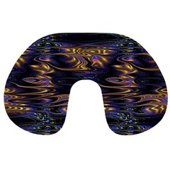 Abstract Art - Adjustable Angle Jagged 1 Travel Neck Pillow by EDDArt