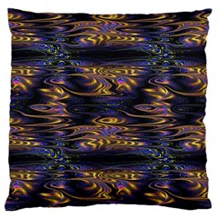 Abstract Art - Adjustable Angle Jagged 1 Standard Flano Cushion Case (one Side) by EDDArt