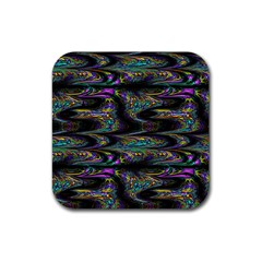 Abstract Art - Adjustable Angle Jagged 2 Rubber Coaster (square) by EDDArt