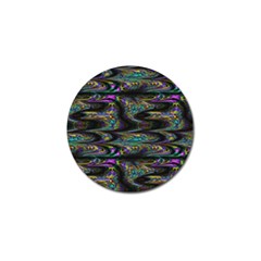 Abstract Art - Adjustable Angle Jagged 2 Golf Ball Marker (10 Pack) by EDDArt