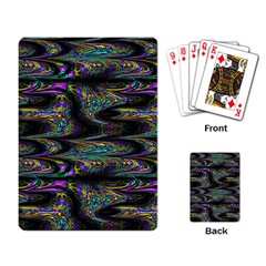 Abstract Art - Adjustable Angle Jagged 2 Playing Cards Single Design (rectangle)