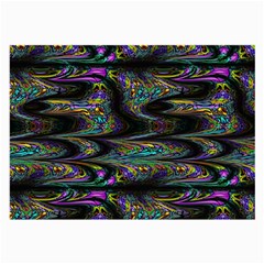 Abstract Art - Adjustable Angle Jagged 2 Large Glasses Cloth by EDDArt