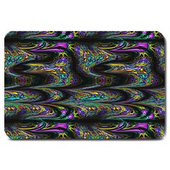 Abstract Art - Adjustable Angle Jagged 2 Large Doormat  by EDDArt