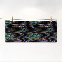 Abstract Art - Adjustable Angle Jagged 2 Hand Towel by EDDArt