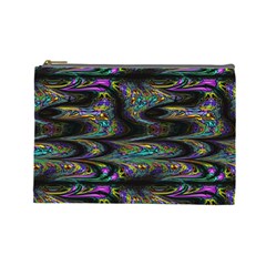 Abstract Art - Adjustable Angle Jagged 2 Cosmetic Bag (large) by EDDArt