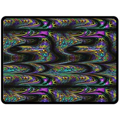 Abstract Art - Adjustable Angle Jagged 2 Fleece Blanket (large)  by EDDArt