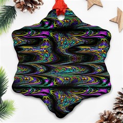 Abstract Art - Adjustable Angle Jagged 2 Ornament (snowflake)