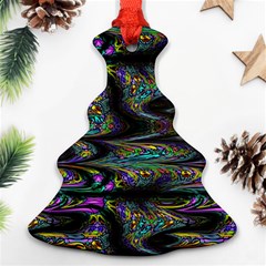 Abstract Art - Adjustable Angle Jagged 2 Ornament (christmas Tree) 