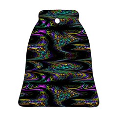 Abstract Art - Adjustable Angle Jagged 2 Bell Ornament (two Sides) by EDDArt