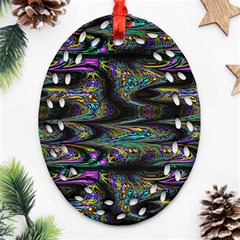 Abstract Art - Adjustable Angle Jagged 2 Ornament (oval Filigree)