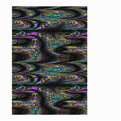 Abstract Art - Adjustable Angle Jagged 2 Small Garden Flag (two Sides) by EDDArt