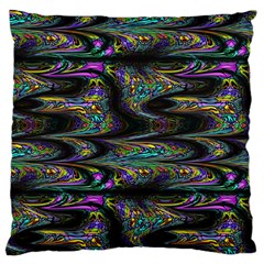 Abstract Art - Adjustable Angle Jagged 2 Large Cushion Case (two Sides) by EDDArt