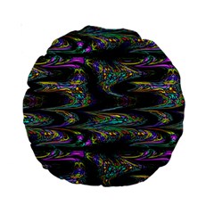 Abstract Art - Adjustable Angle Jagged 2 Standard 15  Premium Round Cushions by EDDArt